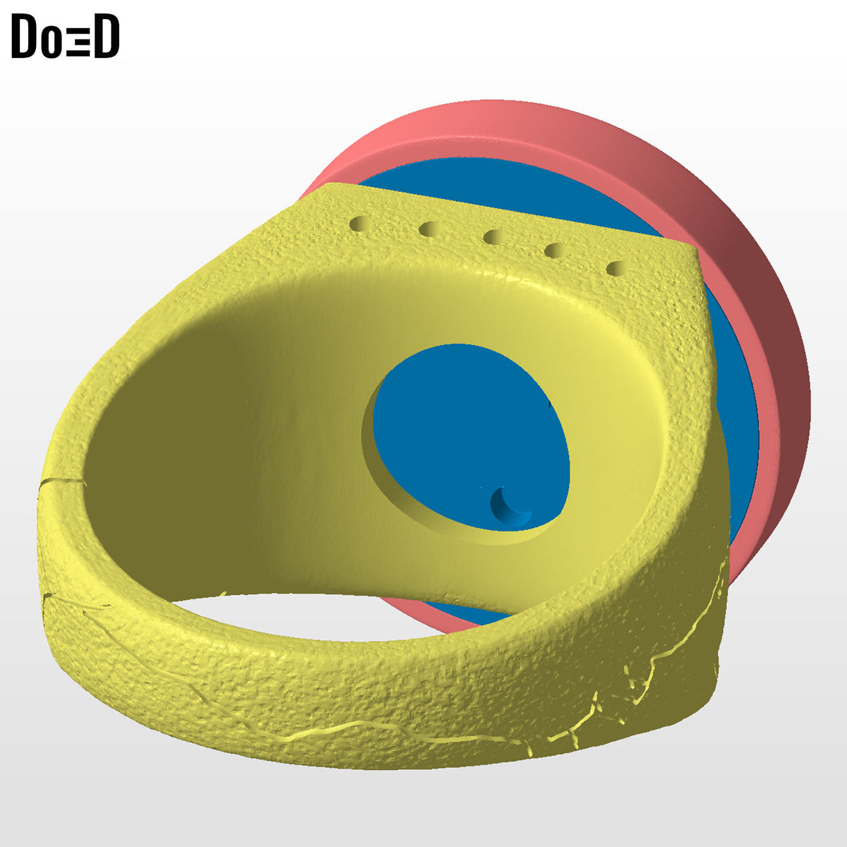 Blue Lantern Ring Hope 3D Printable Model Print STL File #BLR325