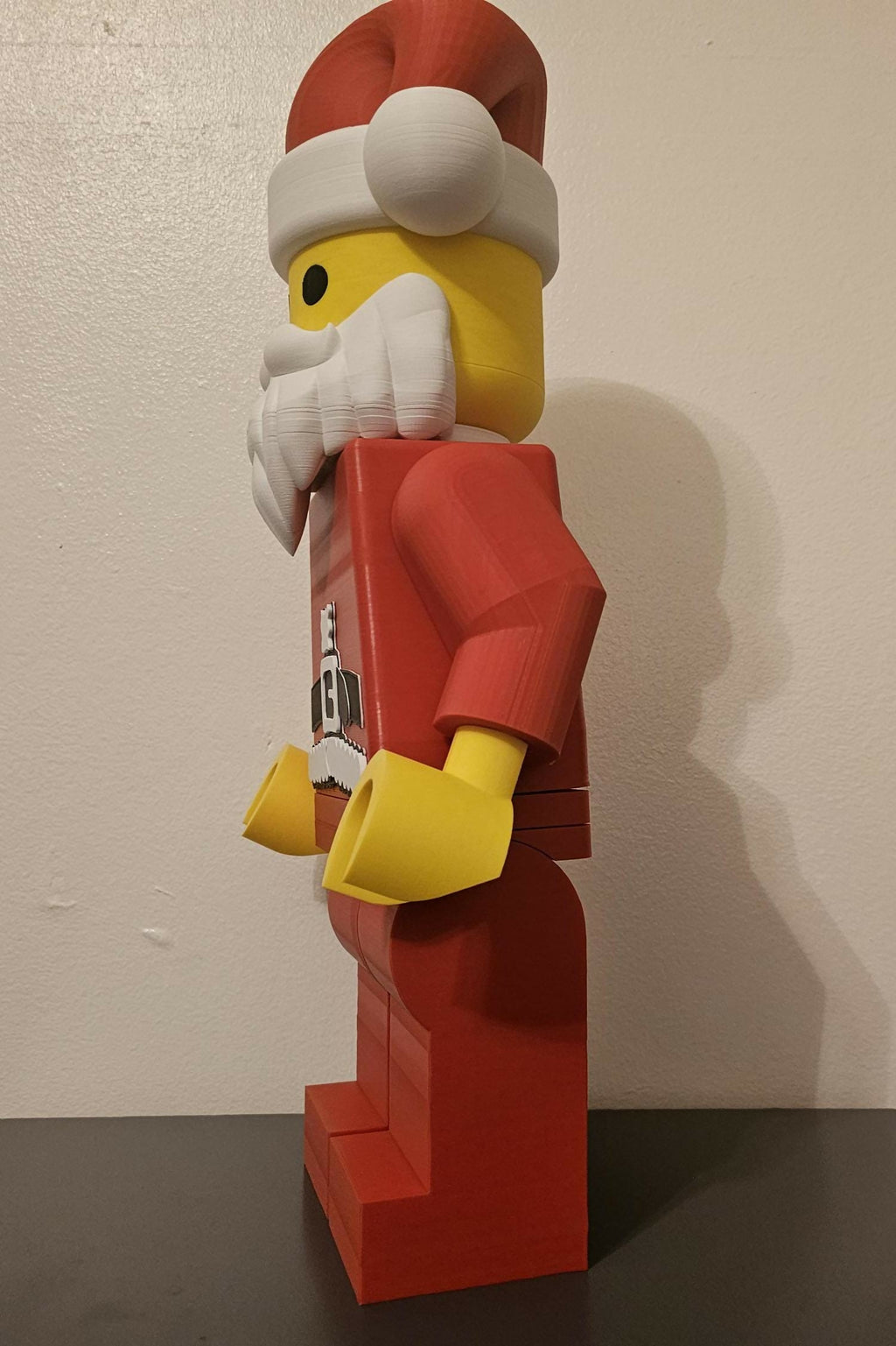 Mega Brick Articulated Santa - Geeky Christmas Decor