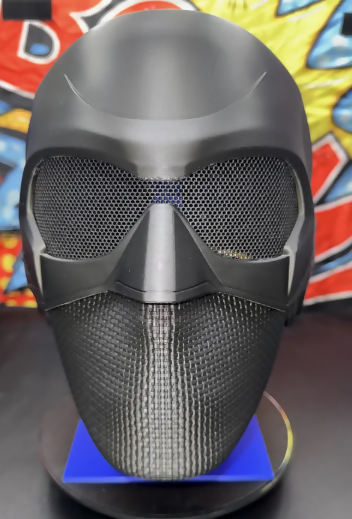 Black Noir Inspired 3D Printed Cosplay Mask