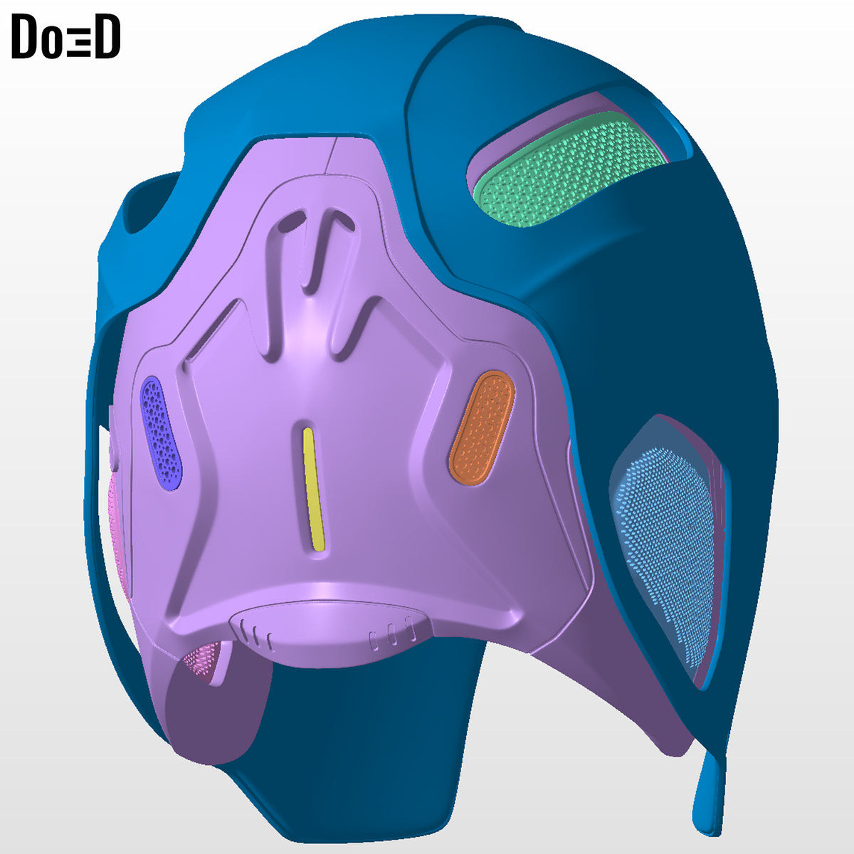 Sam Flynn Tron Legacy Helmet | 3D Printable Model STL Print #F561
