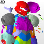 Metroid Dread Samus Aran Full Body Armor 3D Printable Model Print File STL MS904
