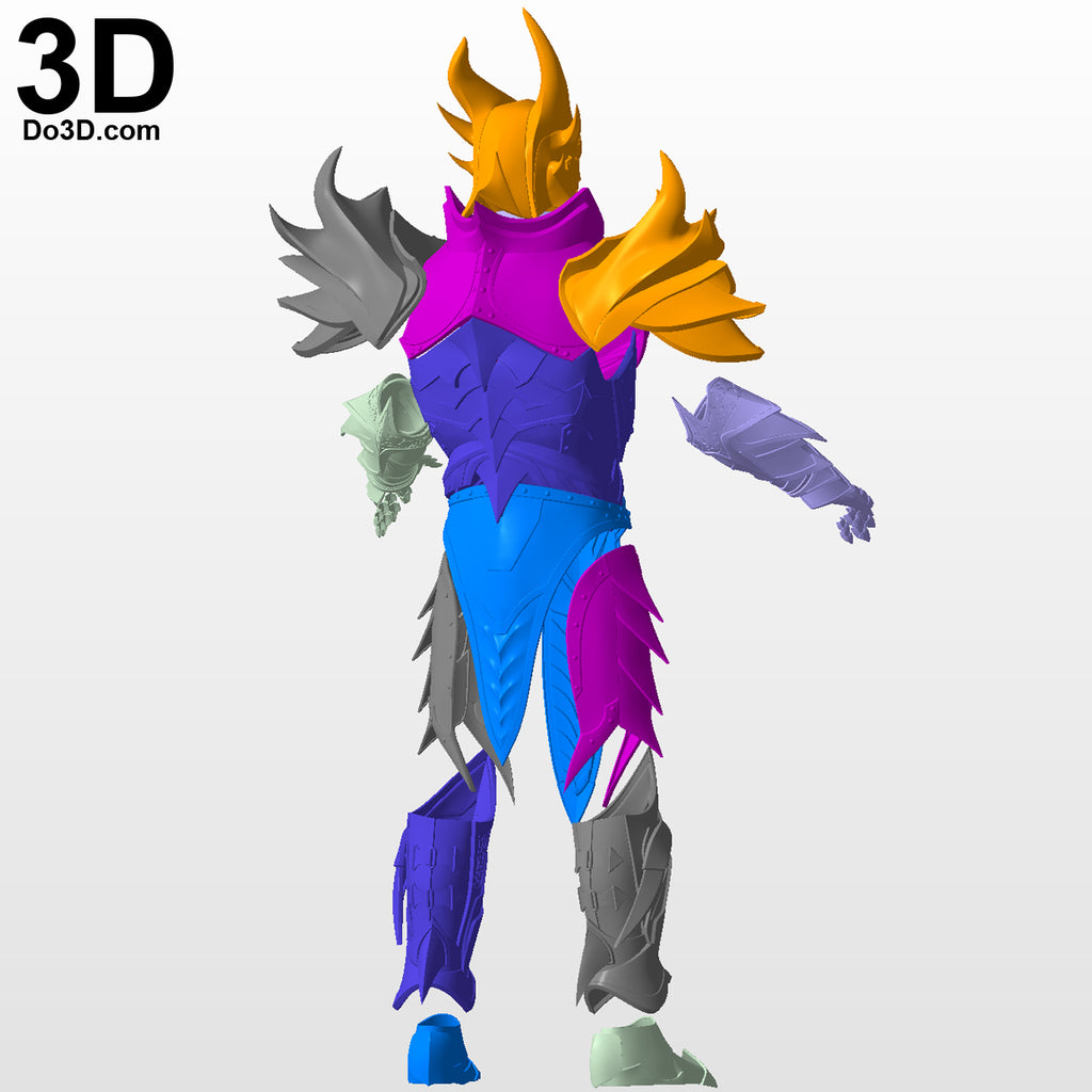 Daedric Full Armor Skyrim Elder Scrolls Online ESO | 3D Printable Model #2874
