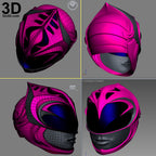The Pink Ranger Helmet from New Power Rangers 2017 | 3D Model Project #1693