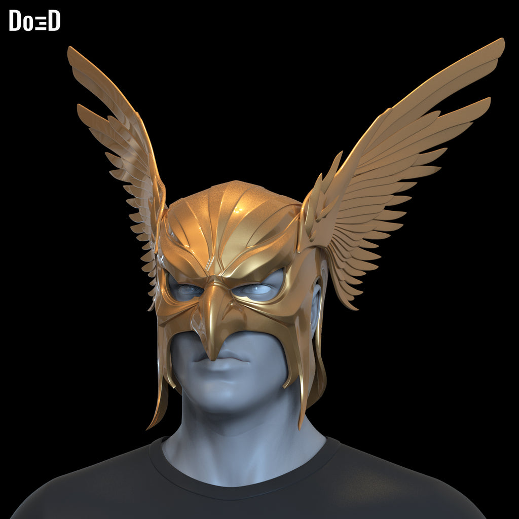 Hawkman Helmet Black Adam Hawk Man 2022 3D Printable Model STL File #HM81