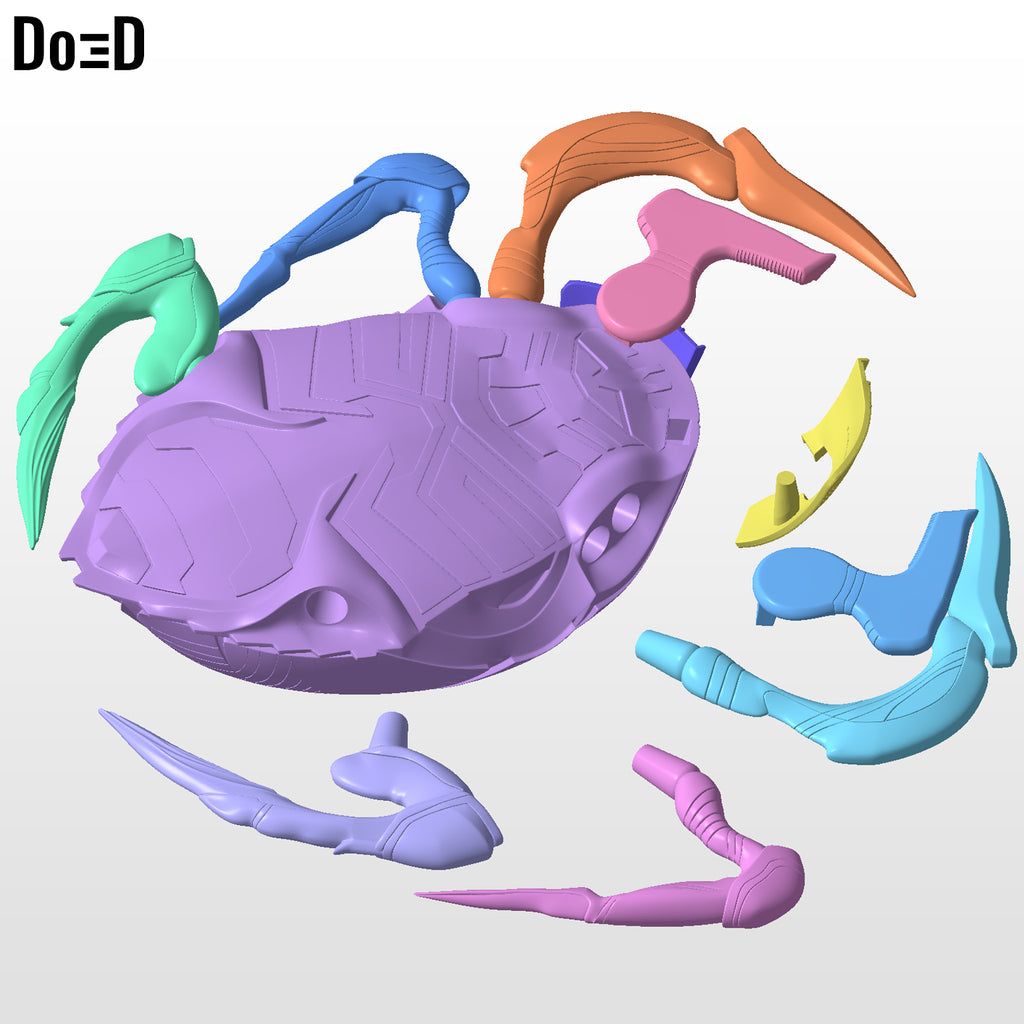 Blue Scarab Beetle | 3D Printable Model Print File STL #B993