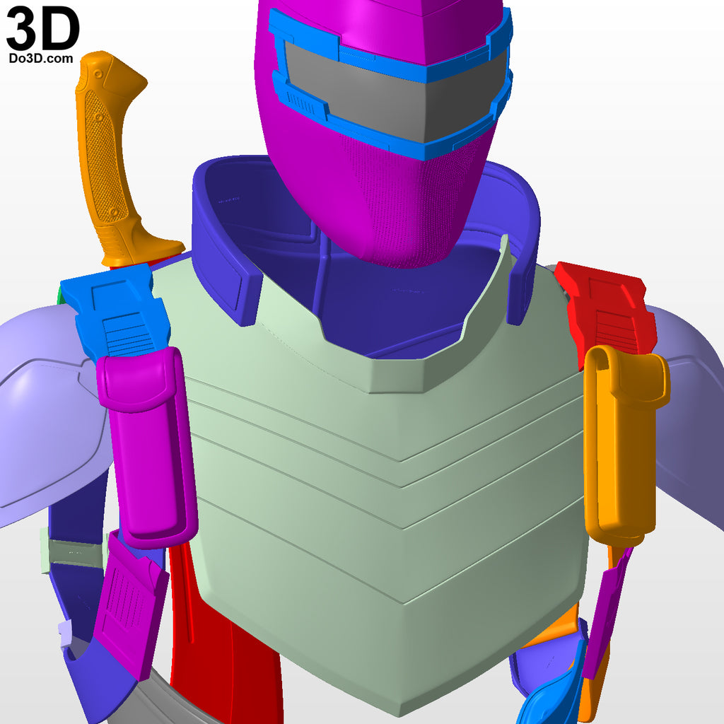 Vigilante Armor and Sword from Peacemaker 3D Printable Model STL File #V284