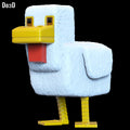 Chicken Minecraft Movie | 3D Printable Model STL File #CM91