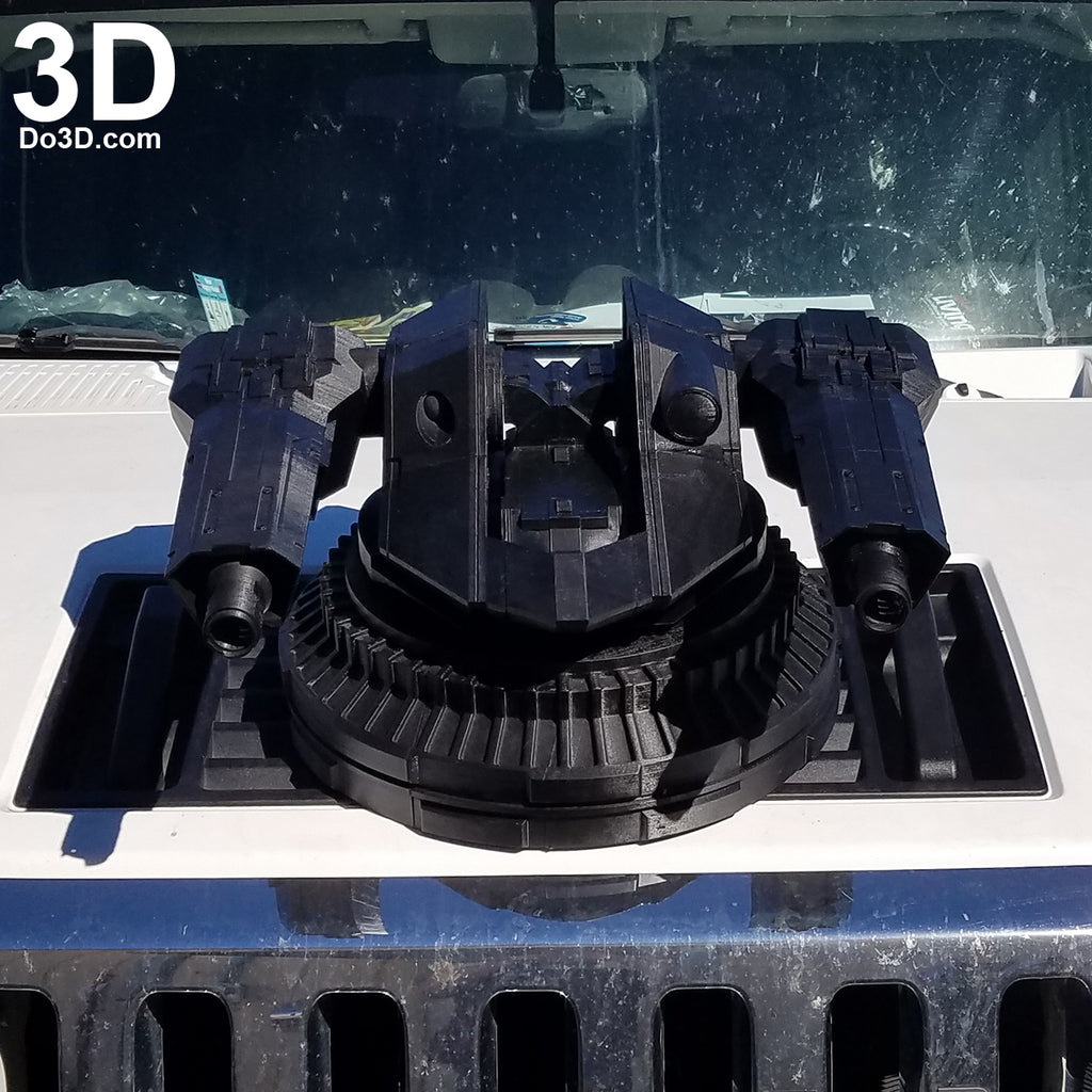 Batmobile BVS Cannon Machine Gun / Blaster | 3D Model Project #823
