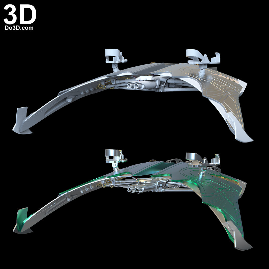 Green Goblin Glider Hover Board | 3D Printable Model Print File #GG09