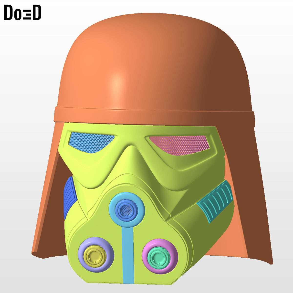 Remnant Snowtrooper Armor from The Mandalorian and Grogu | 3D Model #IRS26
