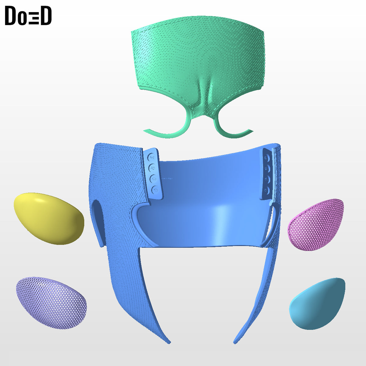 Invincible Classic Helmet / Mask | 3D Printable Model #IC25