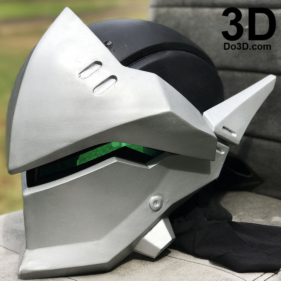 Genji Overwatch Full Body Armor Swords, Helmet, Suit | 3D Model Project #1511