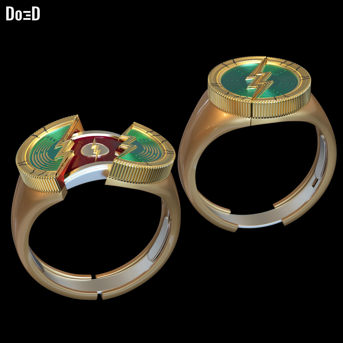 The Flash 2023 Ring for Resin Printing | 3D Printable Model STL #FR2