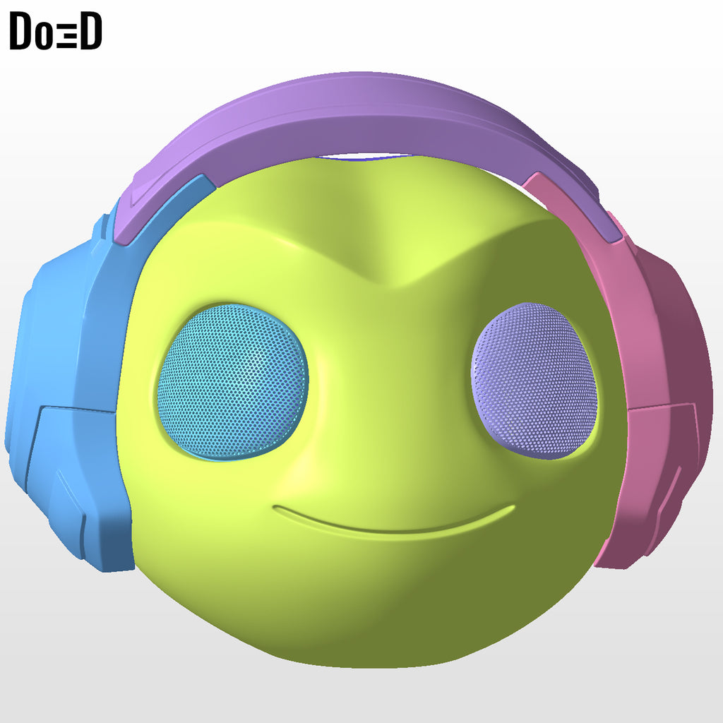Lucio Ribbit Helmet Overwatch Anniversary | 3D Model Project #2784