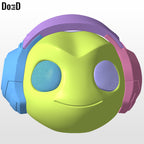 Lucio Ribbit Helmet Overwatch Anniversary | 3D Model Project #2784
