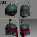 Variant Kai Arts Star Wars Boba Fett Helmet | 3D Model Project #975