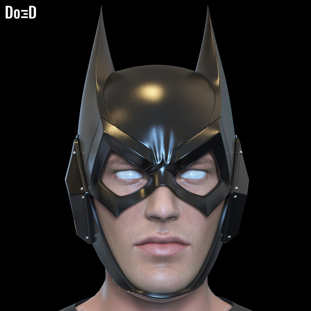 Batgirl Arkham Knight Cowl / Helmet 3D Printable Model Print File STL #F7D