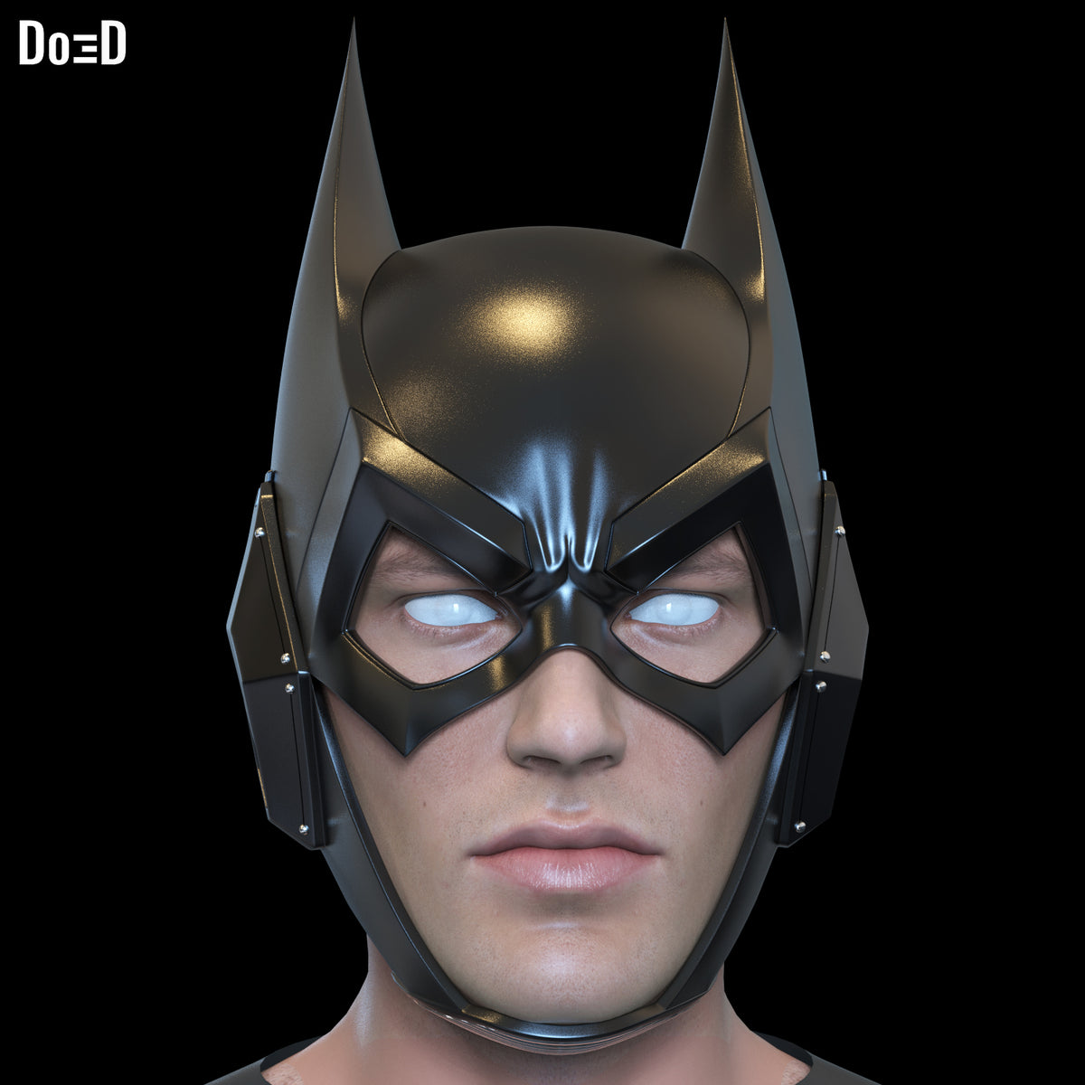 Batgirl Arkham Knight Cowl / Helmet 3D Printable Model Print File STL #F7D