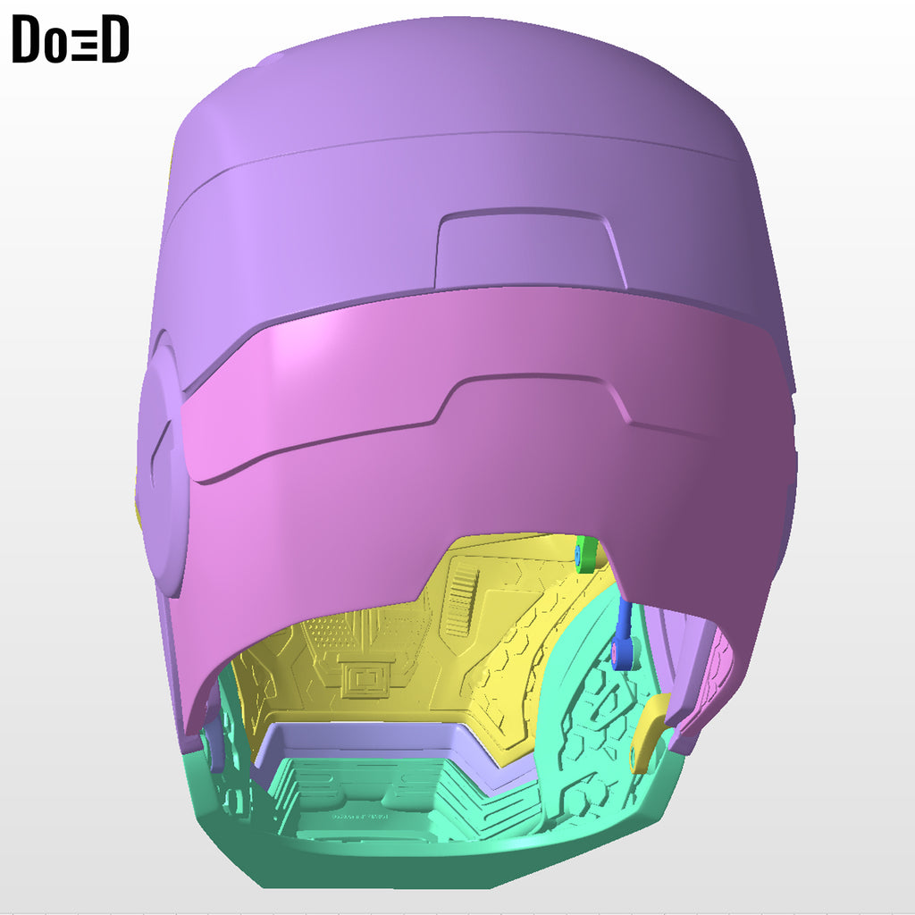 Iron Man Mark IV MK 4 Helmet Only | 3D Printable Model #GV44