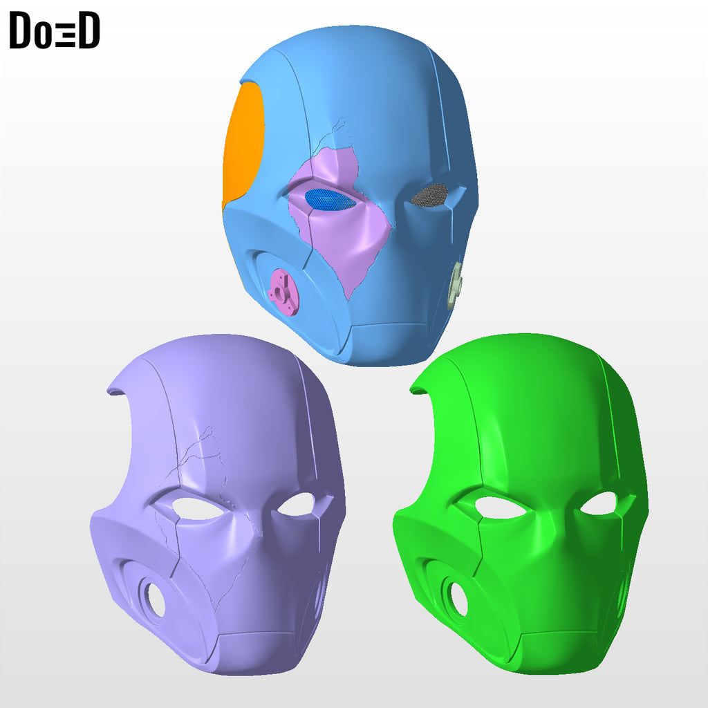 Red Hood Titans Helmet Jason Todd | 3D Printable Model Print File STL #R91