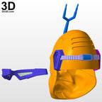Krang Android Helmet Mask Teenage Mutant Ninja Turtles | 3D Printable Mode #5245
