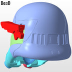 Battle Damaged Death Trooper Ahsoka | 3D Printable Model STl #ZT42