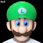 Bundle: Luigi Super Mario Helmet | 3D Printable Model #BSM89