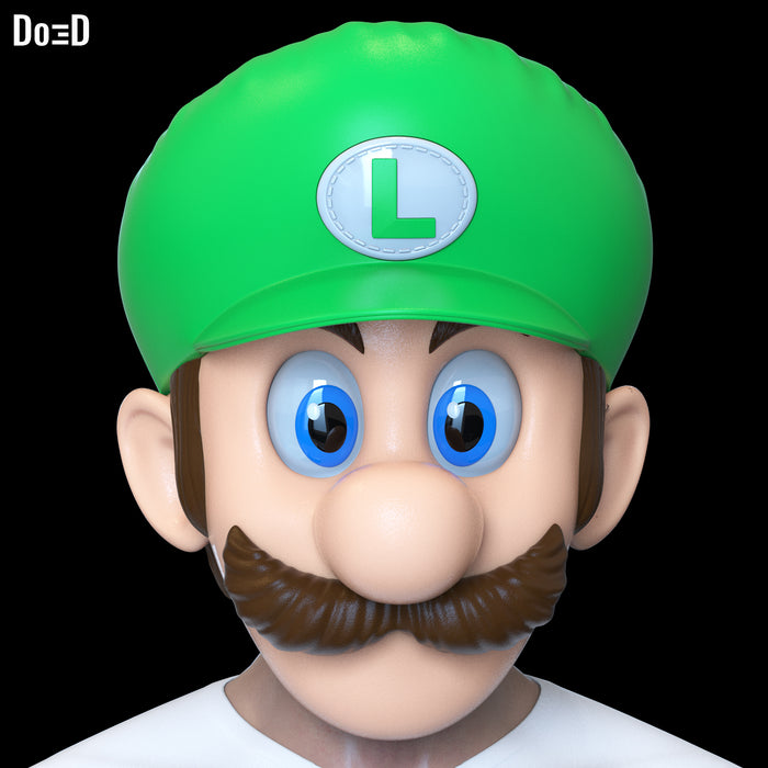 Luigi Super Mario Movie Helmet | 3D Printable Model #LSM85