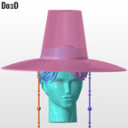 Demon Jinu Figure Head Saja Boys K-Pop Demon Hunters Any Scale 3D Model #DJ596