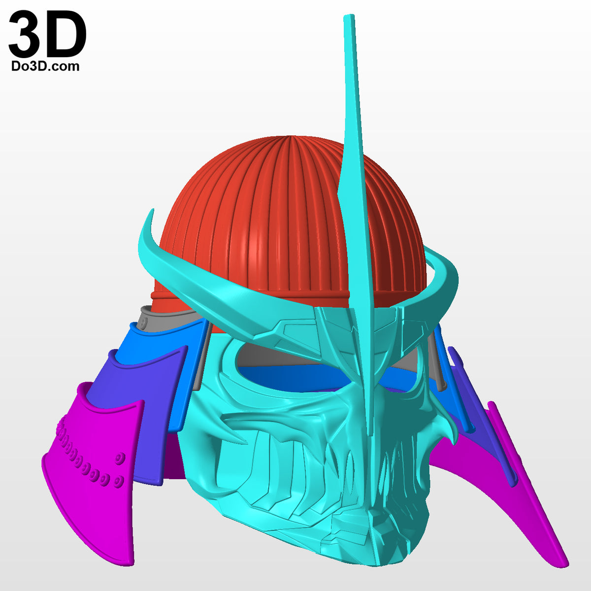Shredder 2014 Helmet Teenage Mutant Ninja Turtles Mask 3D Printable Model #SH14