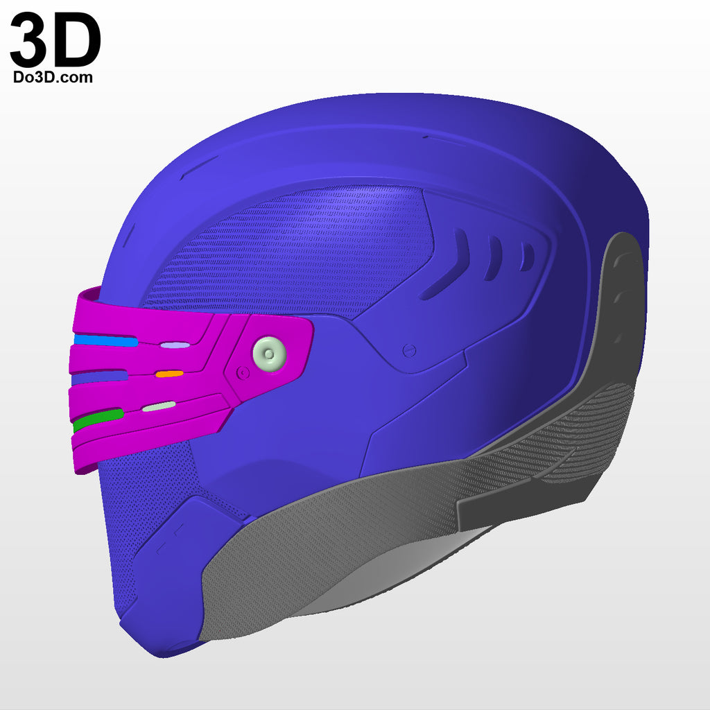 Snake Eyes 2021 V2 Helmet G. I. Joe Snakeeys 3D Printable Model #SE22
