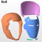 Iron Man Helmet Armored Adventures | 3D Printable Model STL #AA29