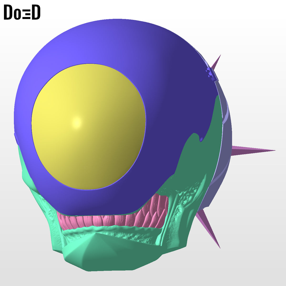 Bomb Devil Helmet Reze Female Girl Chainsaw Man 3D Printable Model STL File #BD3