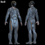 Rinzler Suit Tron Legacy Armor | 3D Printable Model STL Print #A599