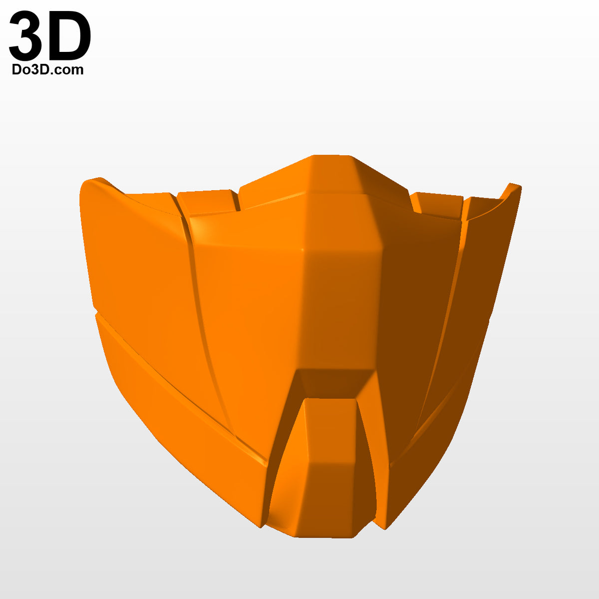 GAT-X102 Duel Gundam Style Face Mask Covering | 3D Printable Model #F1