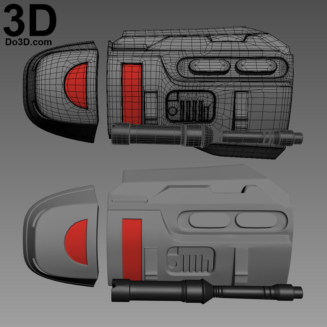 Donnie Yen Chirrut Imwe Star Wars Rogue One Gauntlet | 3D Printable Model #1560