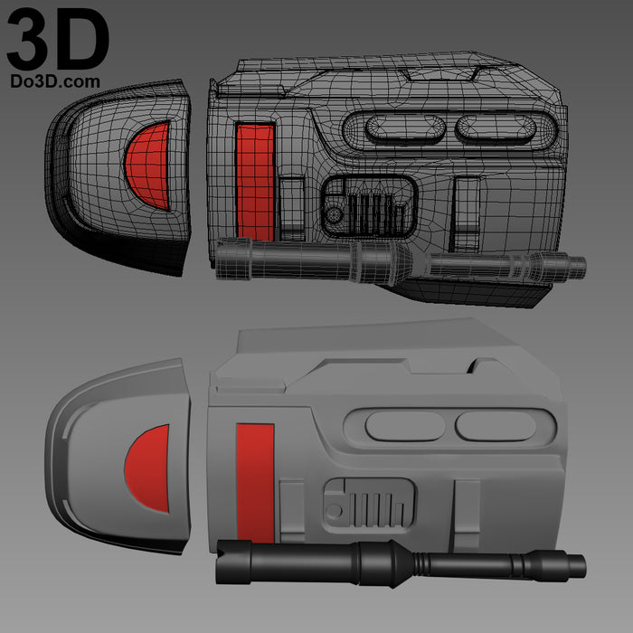 Donnie Yen Chirrut Imwe Star Wars Rogue One Gauntlet | 3D Printable Model #1560