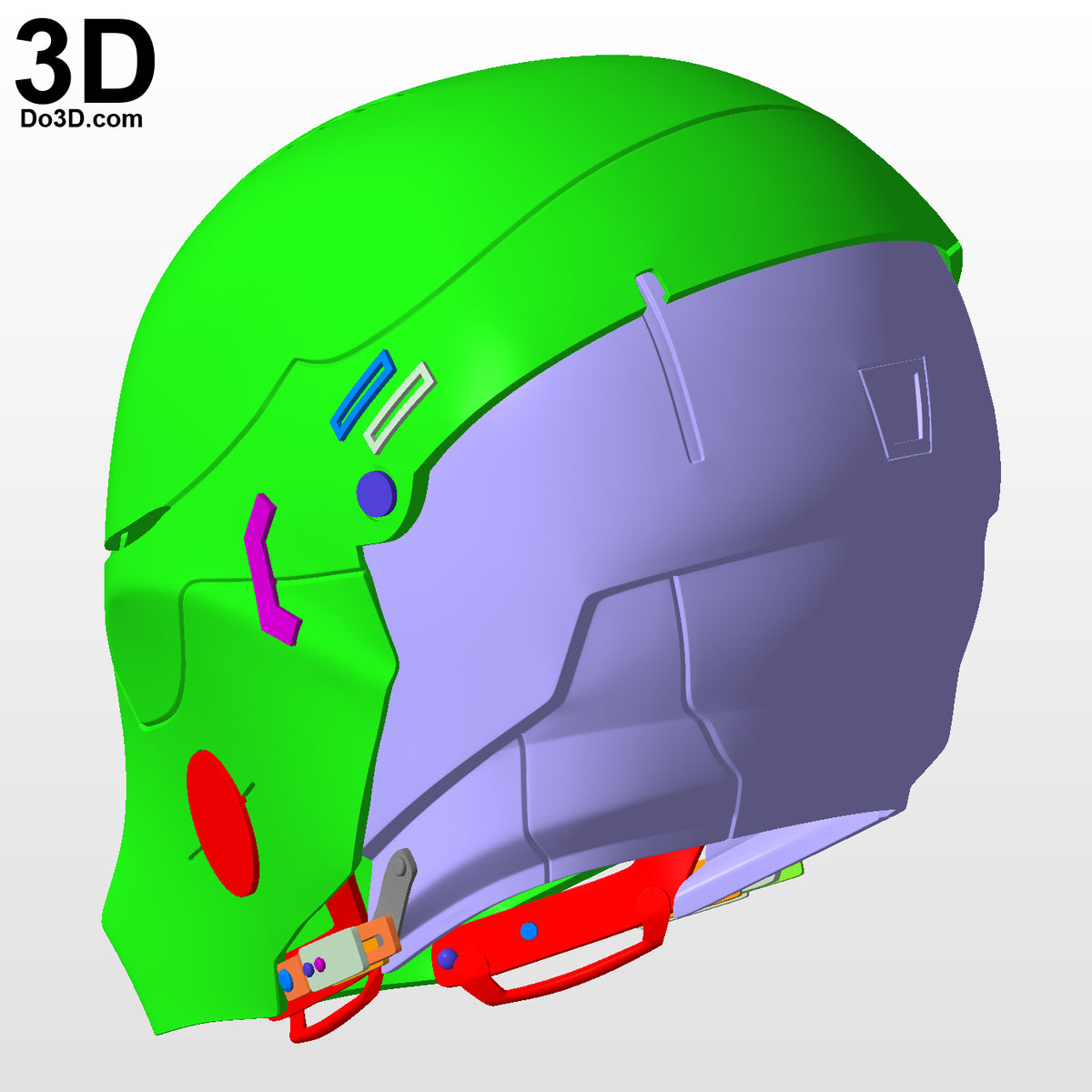 Red Hood Arkham Knight Classic Helmet | 3D Printable Model #2092