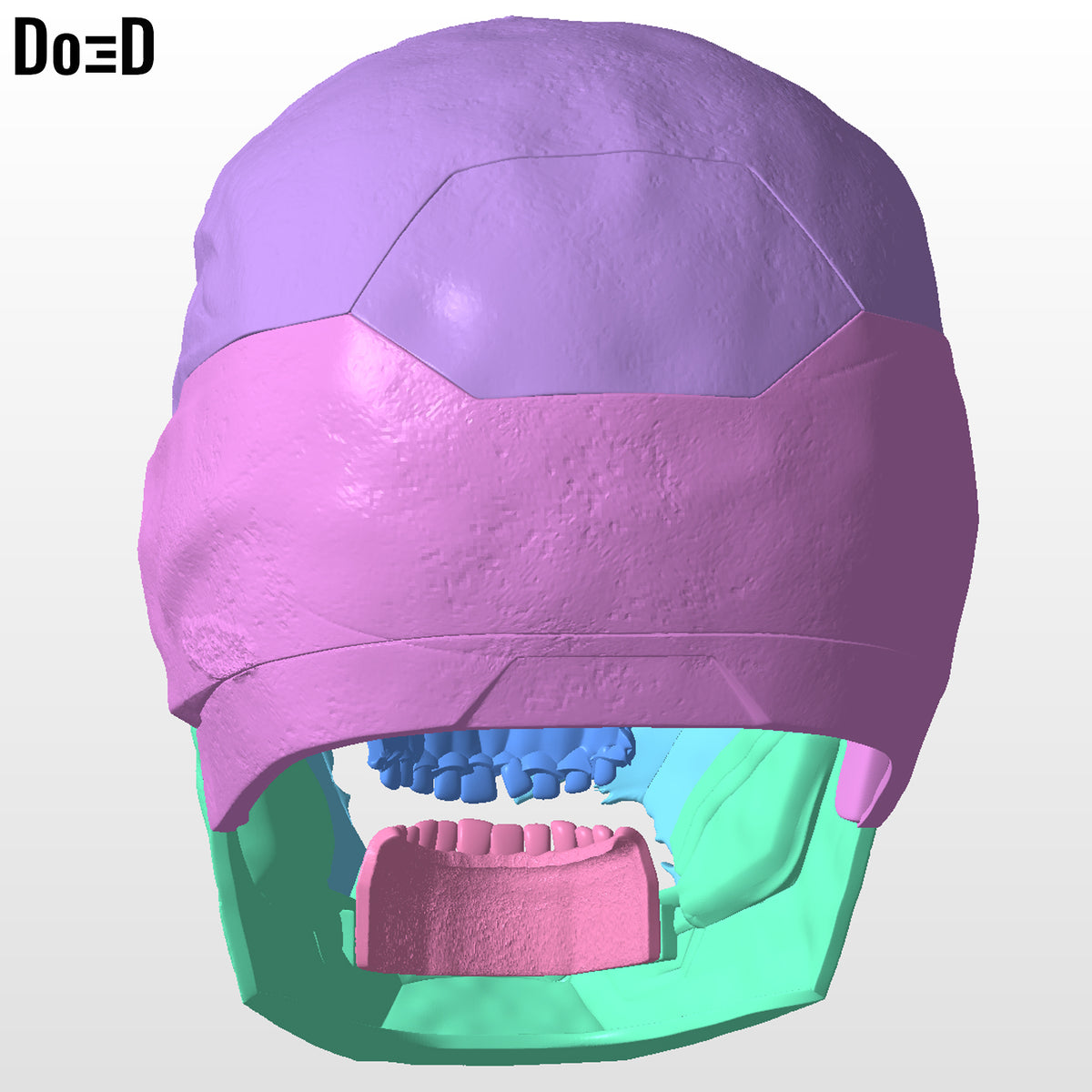 Zombie Iron Man Mark 46 Spider-Man Far From Home Helmet | 3D Printable Model #IZ