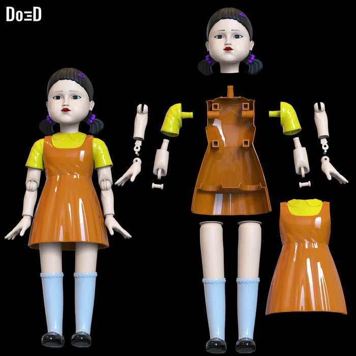 Young-hee The Doll Action Figure / Statue Squid Game 3D Model Print File #YH351