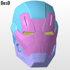 The Punisher War Machine Helmet Iron Man | 3D Printable Model #H6000