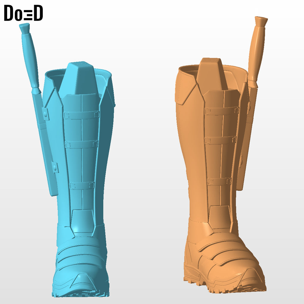 Gun Sniffing Deadpool Life Size 1:1 Statue Figure 3D Printable Model #DSF23