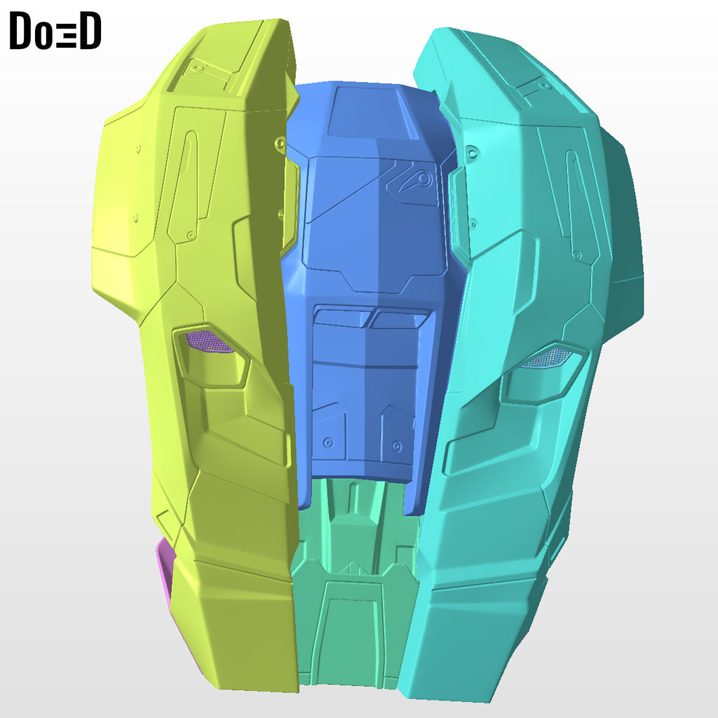 EXO-7 Falcon Wings Body Armors from Captain America | 3D Printable Model #269