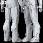 Iron Man Shotgun Mark XL MK 40 Armor | 3D Model Project #6552