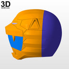 Choujuu Sentai Liveman Bioman Yellow Lion Helmet | 3D Model Project #5691