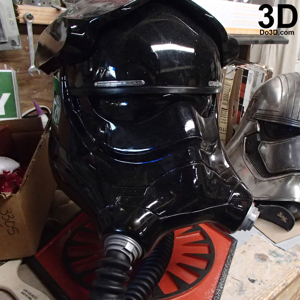 Tie Pilot Helmet from Star Wars VII: The Force Awakens  | 3D Printable Model #34