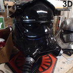 Tie Pilot Helmet from Star Wars VII: The Force Awakens  | 3D Printable Model #34