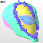 Venomized Gwen Stacy Helmet | 3D Printable File #GSV11