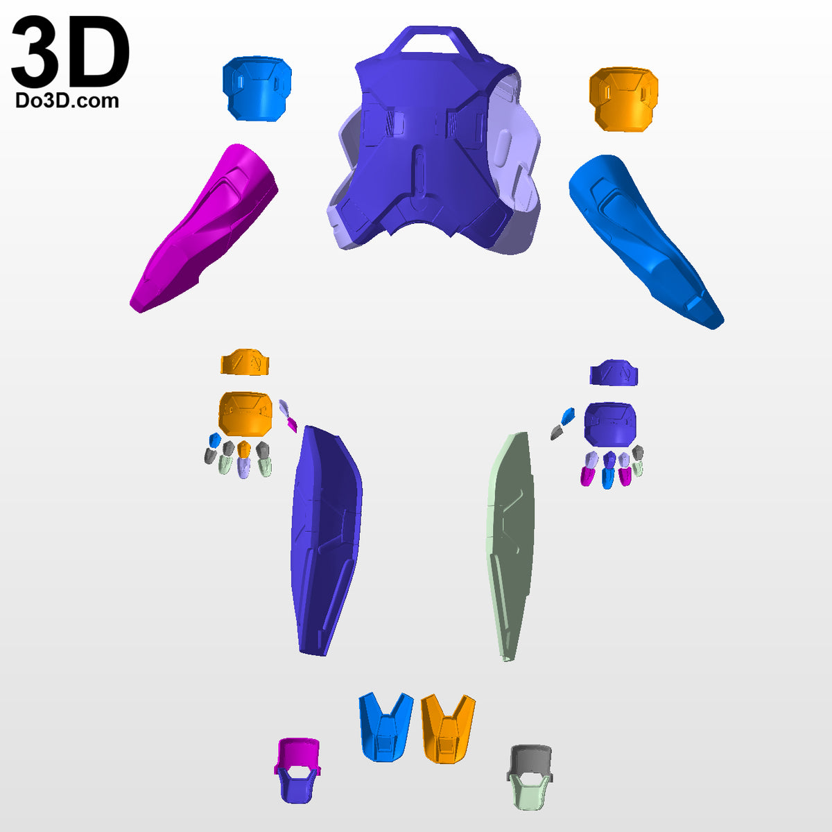 Sara Ryder Mass Effect Andromeda Body Armor / Suit | 3D Printable Model #2603