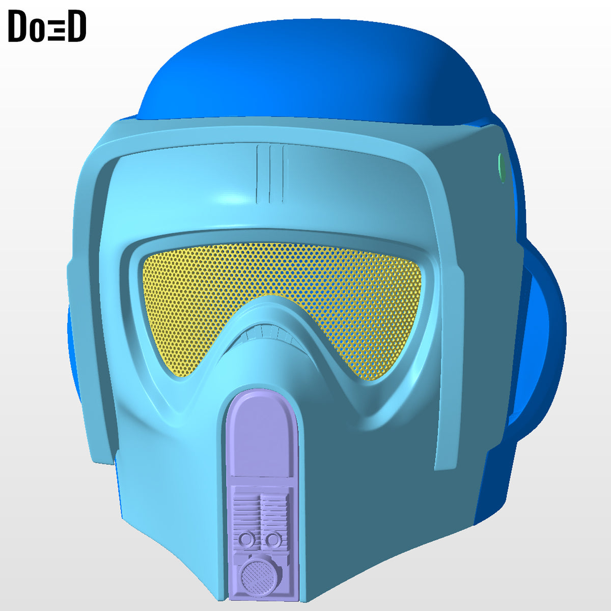Scout Trooper Biker Scouts helmet Star Wars | 3D Model Project #1155